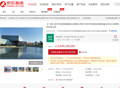 起拍價130億！深圳前海核心地塊法拍，曾規劃‘深圳最高樓’與實業投資夢